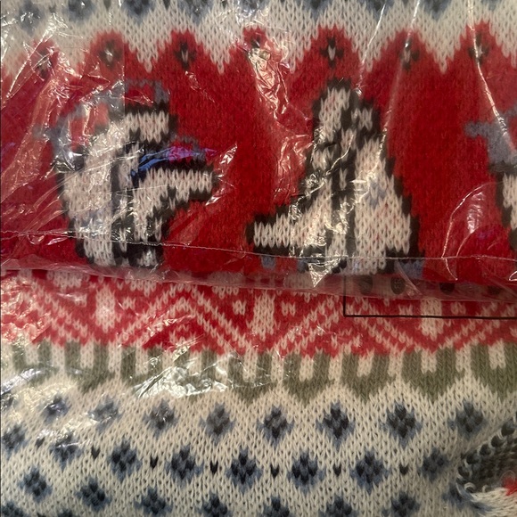 Anthropologie NWT Ski Fair-isle Winter Scarf Winter Icon GORGEOUS - Picture 2 of 6